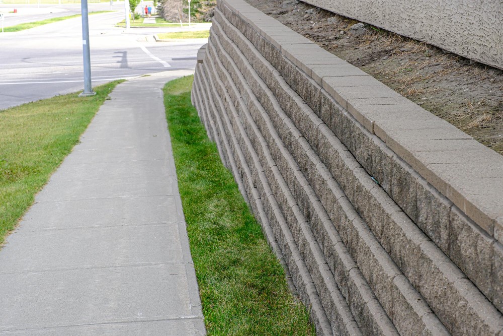 retaining wall bay area