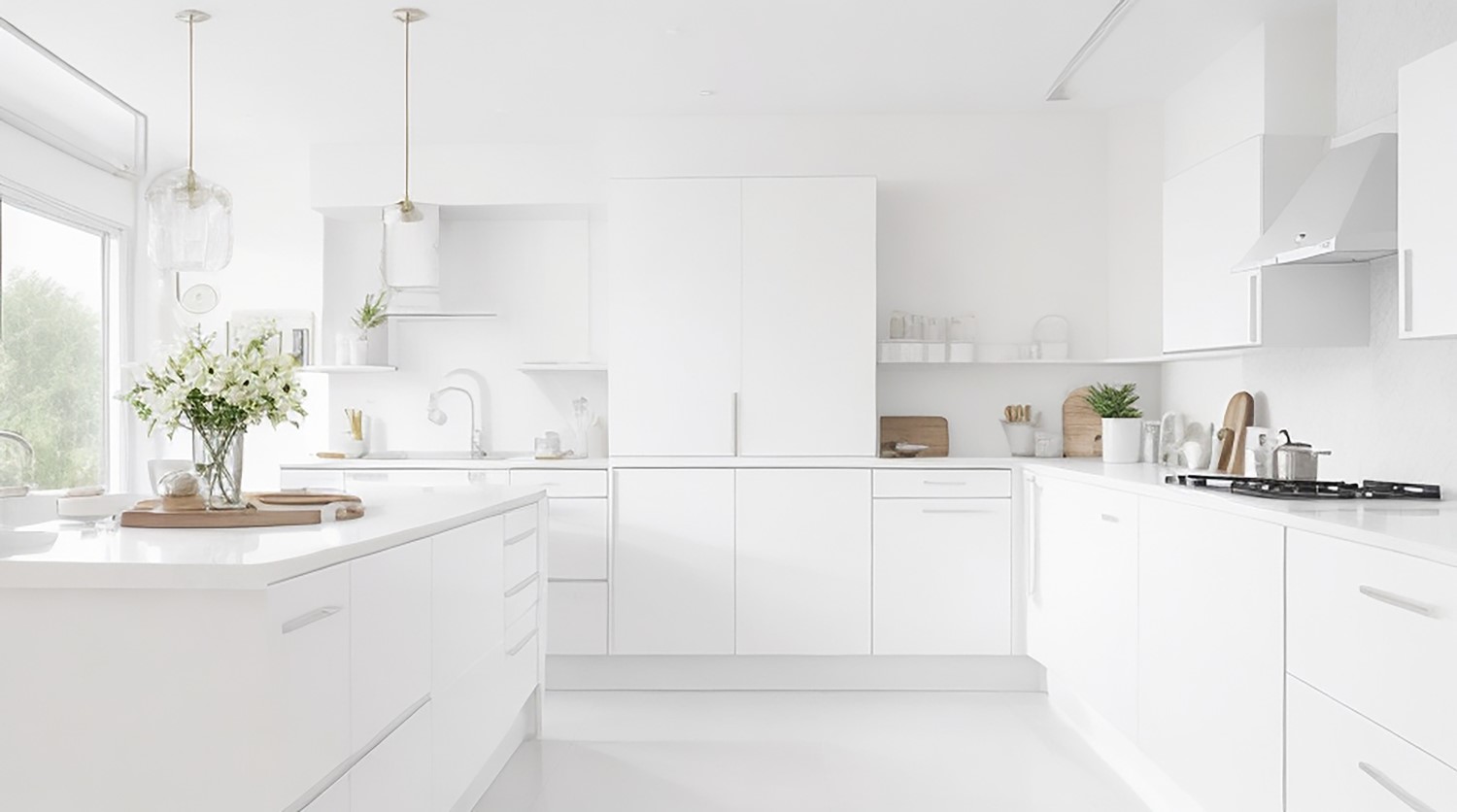 white kitchen remodel in bay area