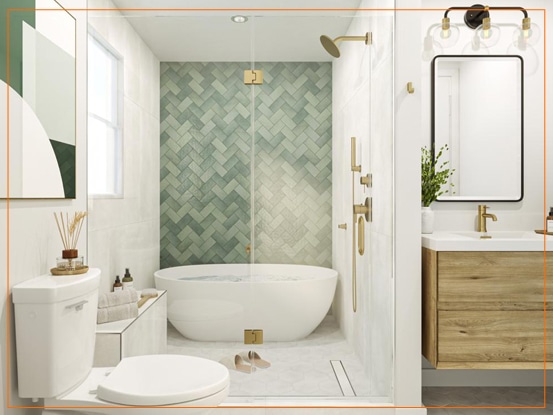 bathroom remodeling services by Rhino Builders Bay Area