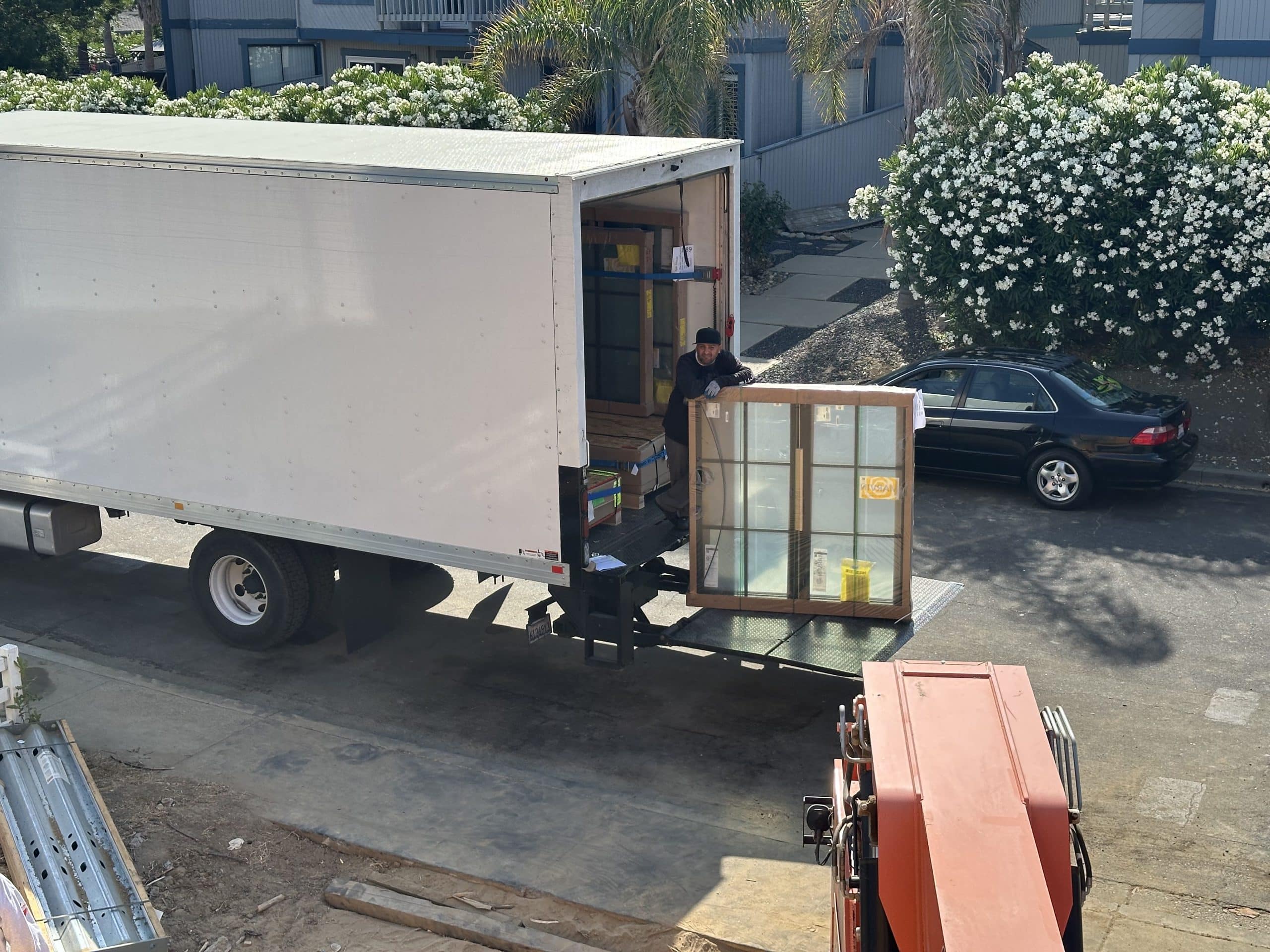 Materials and equipment on site