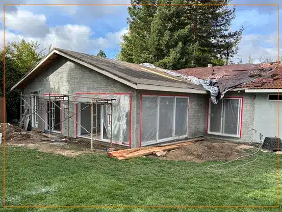 Autumn Drive before the addition