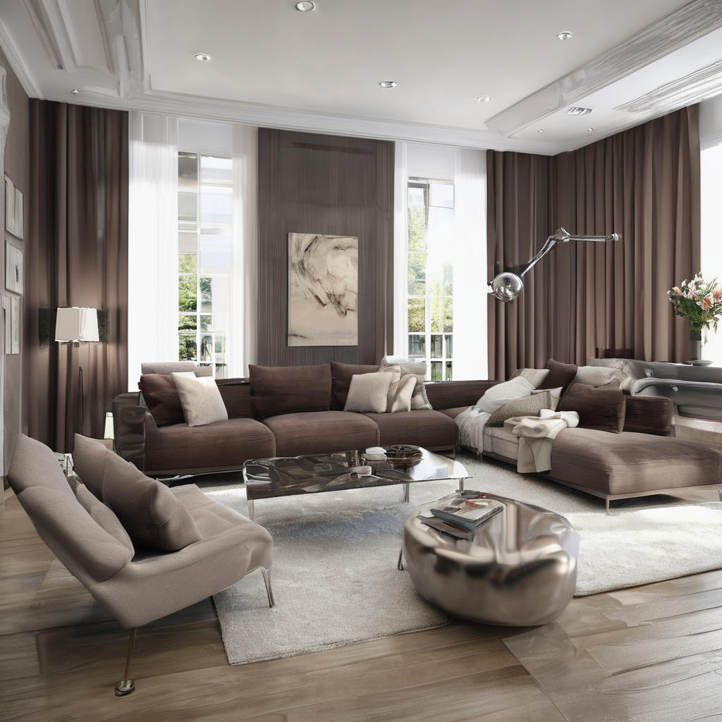 junior adu with a luxury living room