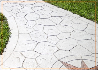 concrete paver for outdoors