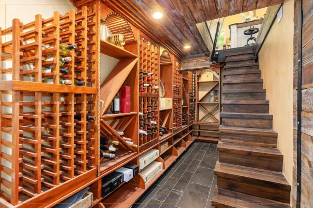 wine cellar room & basement addition