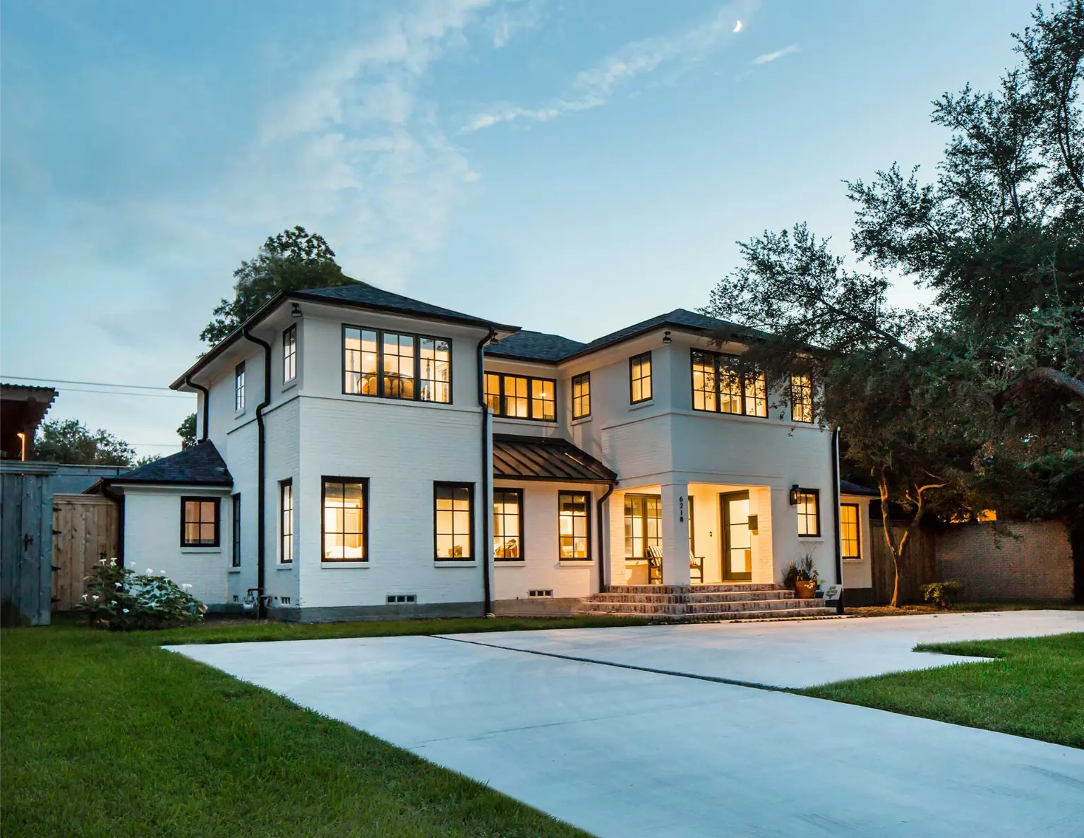 large home with large outdoor area