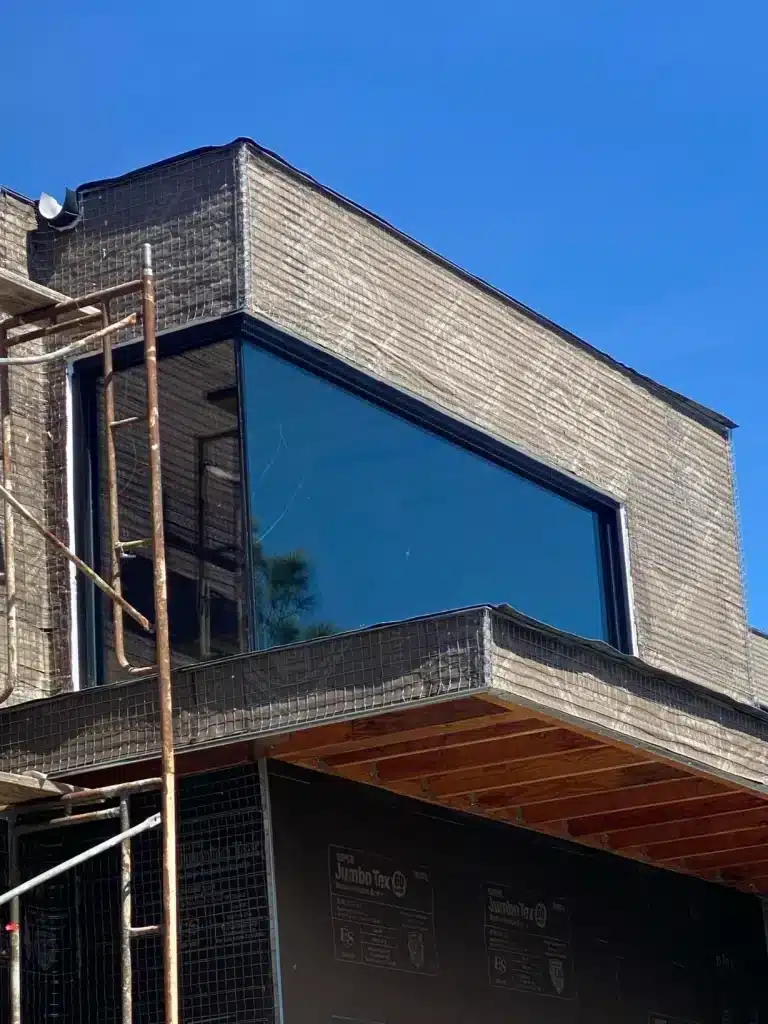 stunning corner window from rhino builders
