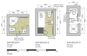 Minimum Bathroom Size