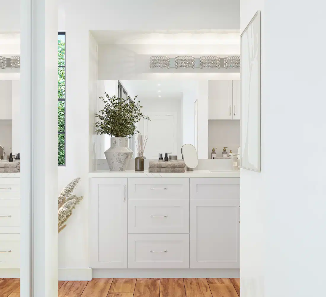 Bathroom remodel in Berkeley, CA — spa-style bathroom by Rhino Builders