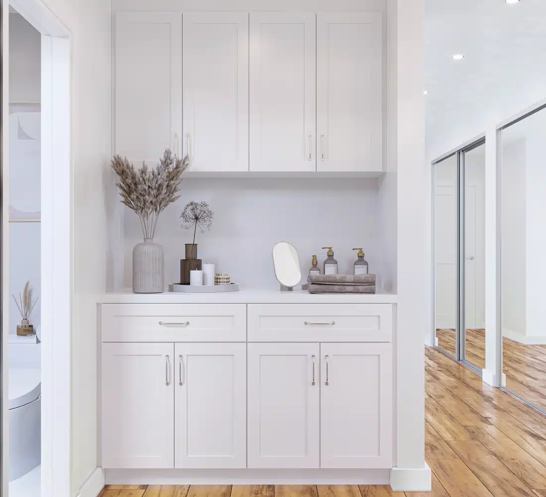 Berkeley bathroom remodel — tile work and lighting