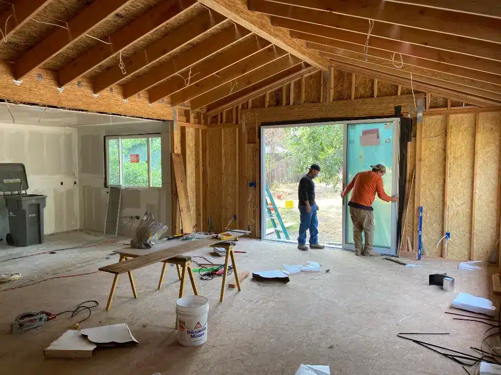 Professional-grade garage conversion interior finishes