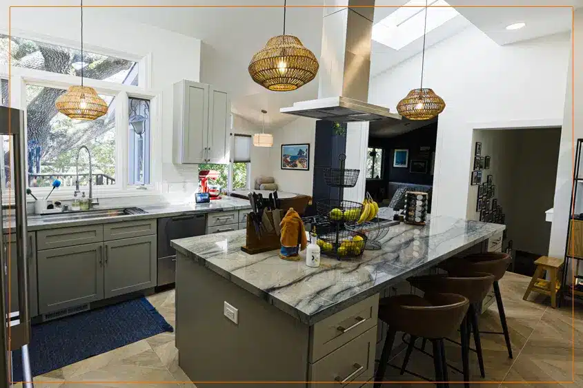 Boyer Circle kitchen after remodel